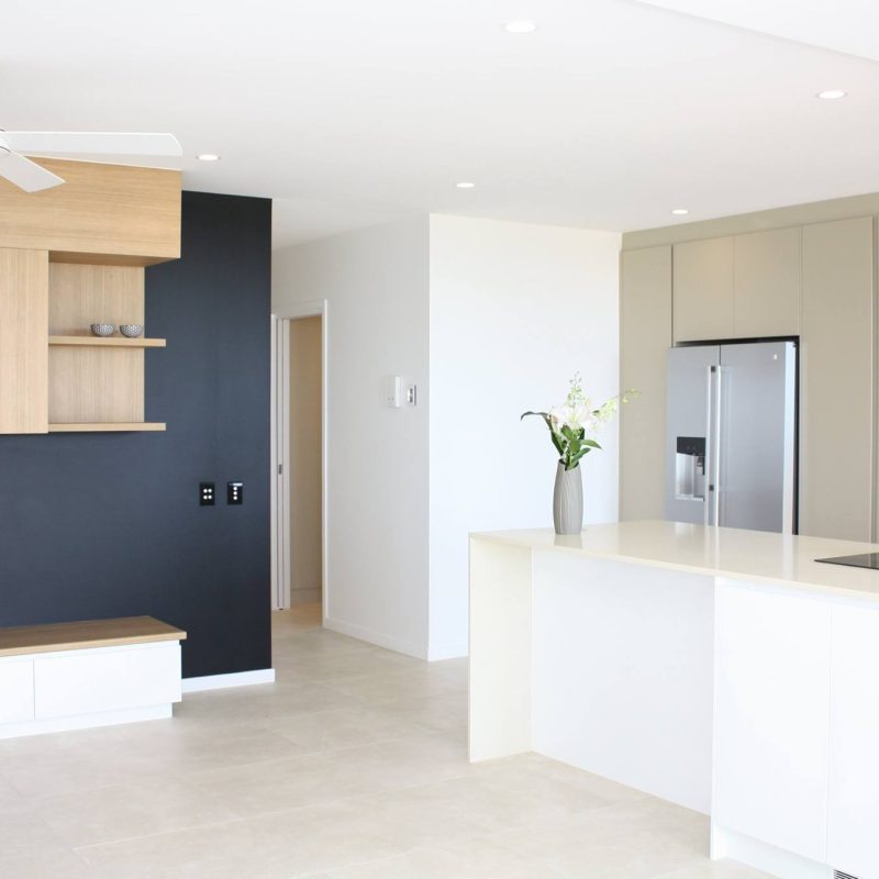 Sunshine Coast House Builders - grey kitchen